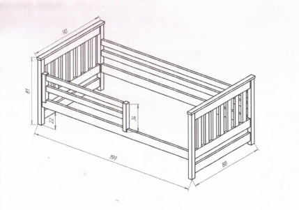 Ліжко Еллі 3