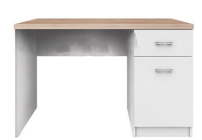 Стол письменный BIU 1D1S/120 Топ Микс